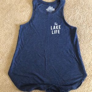 “Lake life” tank top